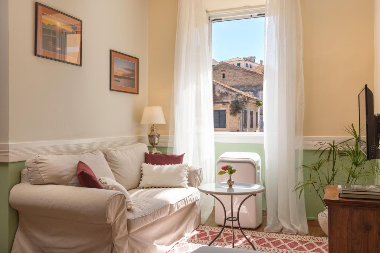 Porta Spilea Boutique Apartments コルフ島 エクステリア 写真