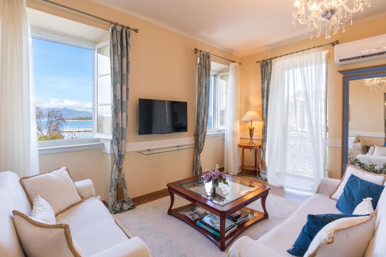Porta Spilea Boutique Apartments コルフ島 エクステリア 写真